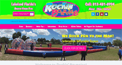 Desktop Screenshot of myrockinparty.com